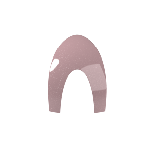 Inserto anteriore Diamond Rosa per Kep Cromo 2
